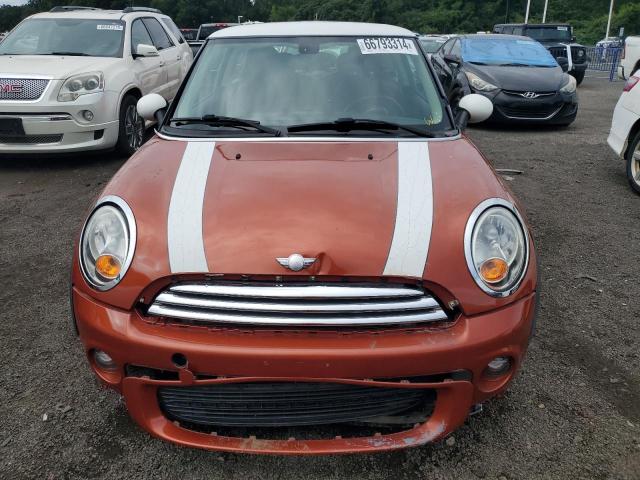 WMWSU3C52DT682743 - 2013 MINI COOPER ORANGE photo 5