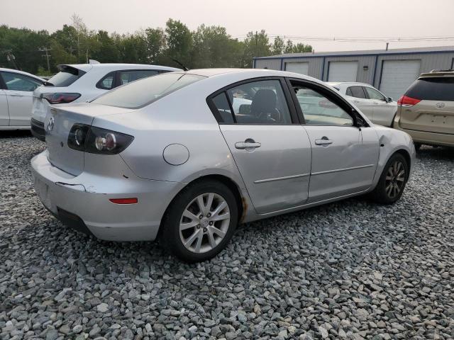 JM1BK32G381843906 - 2008 MAZDA 3 I SILVER photo 3