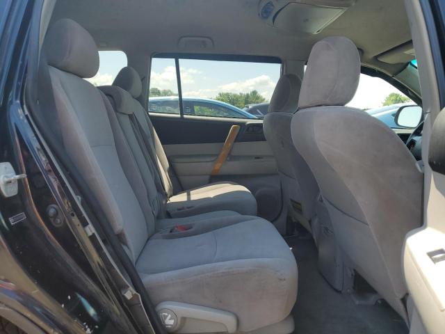 JTEES41A282060551 - 2008 TOYOTA HIGHLANDER BLACK photo 10