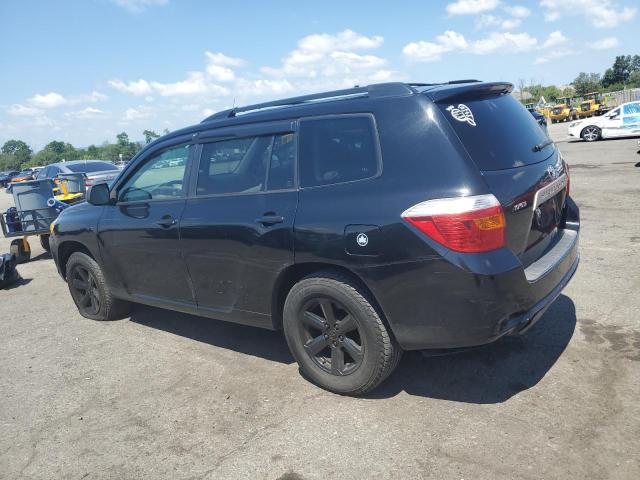 JTEES41A282060551 - 2008 TOYOTA HIGHLANDER BLACK photo 2