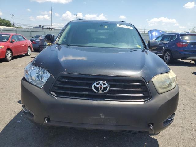 JTEES41A282060551 - 2008 TOYOTA HIGHLANDER BLACK photo 5