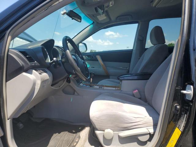JTEES41A282060551 - 2008 TOYOTA HIGHLANDER BLACK photo 7