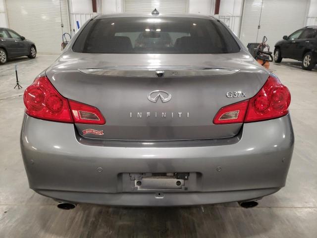 JN1CV6AR2CM976456 - 2012 INFINITI G37 GRAY photo 6