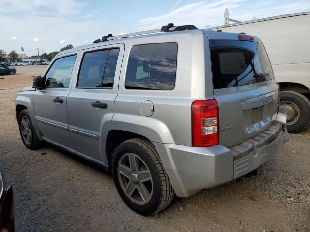 1J8FF48W27D294344 - 2007 JEEP PATRIOT LIMITED SILVER photo 2