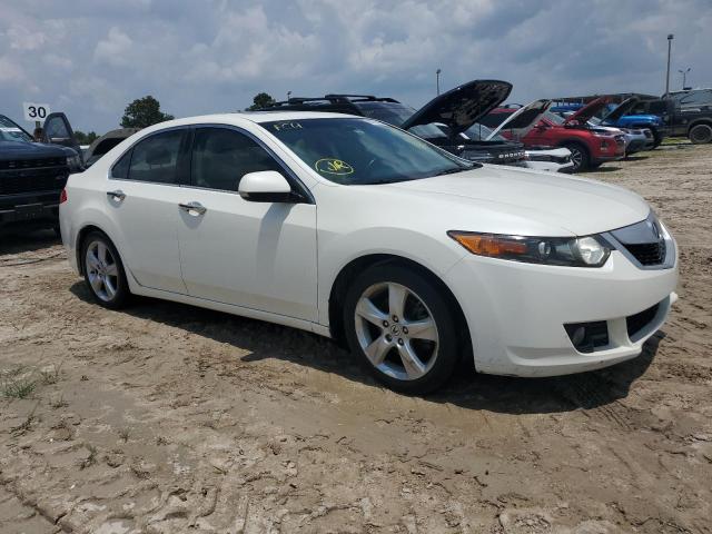 JH4CU2F66AC013701 - 2010 ACURA TSX WHITE photo 4