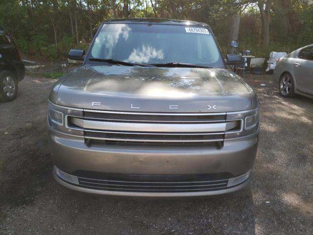 2FMHK6D8XEBD18287 - 2014 FORD FLEX LIMITED GRAY photo 5