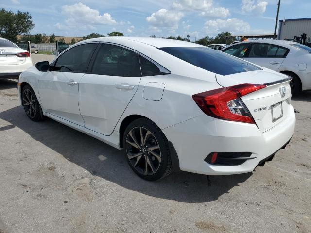 2HGFC2F82KH570348 - 2019 HONDA CIVIC SPORT WHITE photo 2