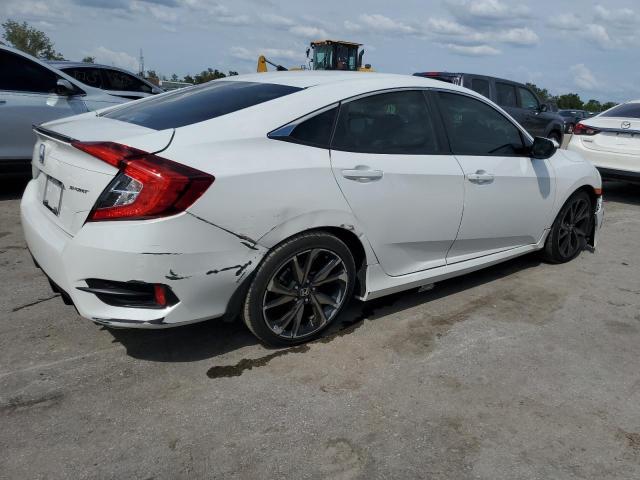 2HGFC2F82KH570348 - 2019 HONDA CIVIC SPORT WHITE photo 3