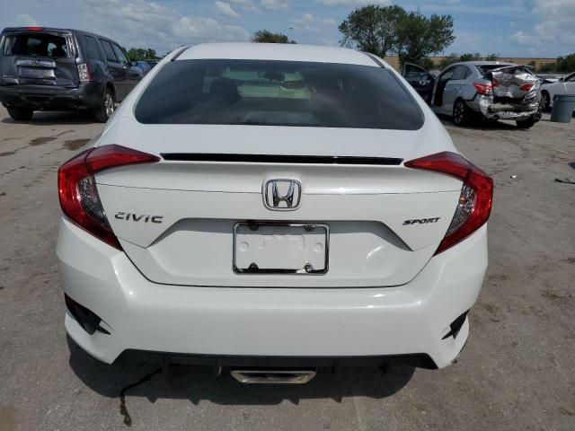 2HGFC2F82KH570348 - 2019 HONDA CIVIC SPORT WHITE photo 6