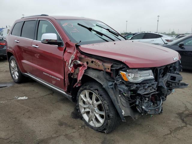 1C4RJFJG5FC604816 - 2015 JEEP GRAND CHER SUMMIT Bordo foto 4