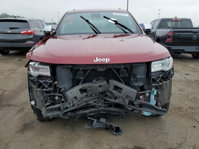 1C4RJFJG5FC604816 - 2015 JEEP GRAND CHER SUMMIT Bordo foto 5