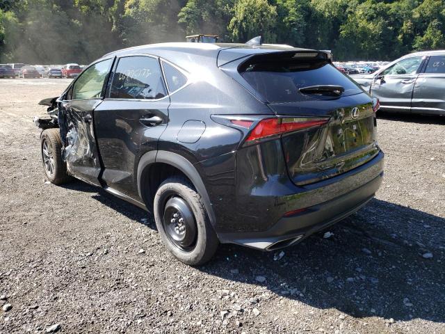 JTJAARBZ1L5009392 - 2020 LEXUS NX 300 BASE შავი ფოტო 2