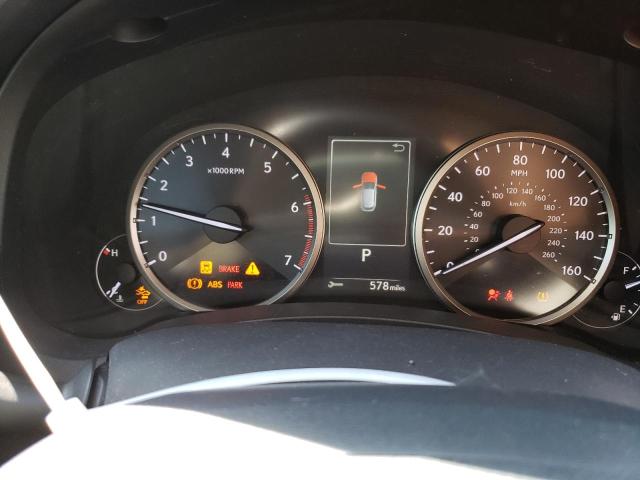 JTJAARBZ1L5009392 - 2020 LEXUS NX 300 BASE შავი ფოტო 9