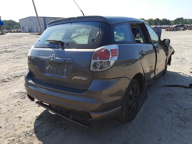 2T1KR32E65C470698 - 2005 TOYOTA COROLLA MA XR GRAY photo 4