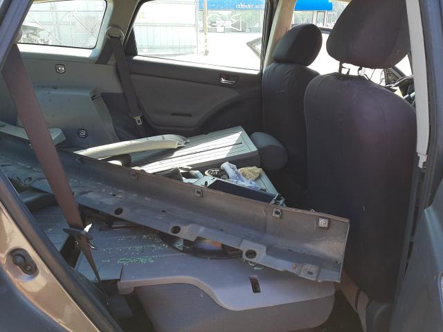 2T1KR32E65C470698 - 2005 TOYOTA COROLLA MA XR GRAY photo 6