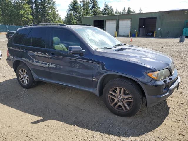 5UXFA13575LY11271 - 2005 BMW X5 3.0I BLUE photo 4