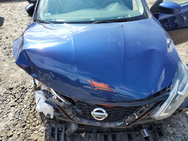 3N1AB7AP7KY443194 - 2019 NISSAN SENTRA S BLUE photo 11