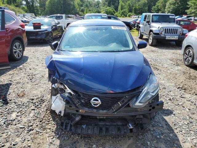 3N1AB7AP7KY443194 - 2019 NISSAN SENTRA S BLUE photo 5
