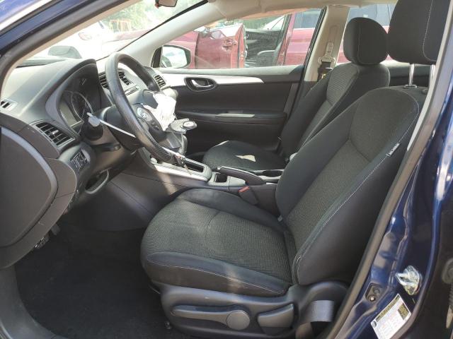 3N1AB7AP7KY443194 - 2019 NISSAN SENTRA S BLUE photo 7