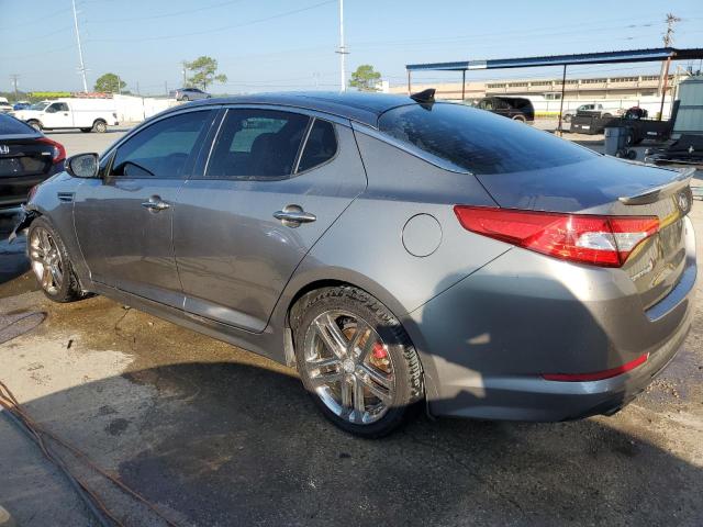 5XXGR4A60DG213176 - 2013 KIA OPTIMA SX SILVER photo 2