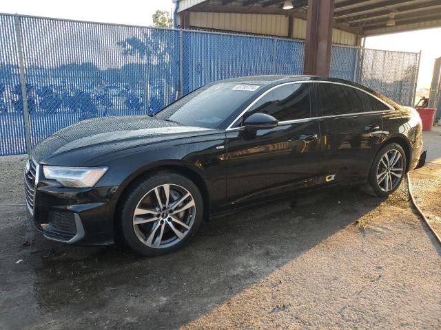WAUM2AF20MN104598 - 2021 AUDI A6 PRESTIGE შავი ფოტო 1