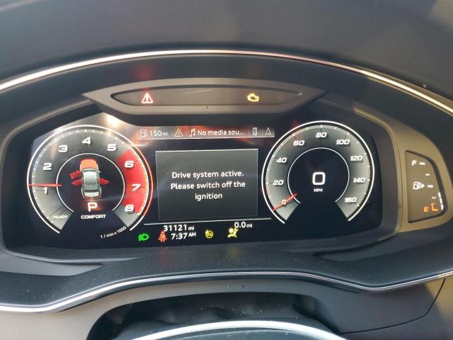 WAUM2AF20MN104598 - 2021 AUDI A6 PRESTIGE შავი ფოტო 9