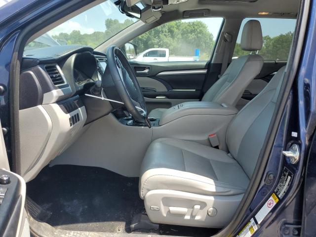 5TDKKRFH0GS144398 - 2016 TOYOTA HIGHLANDER XLE Mavi foto 7