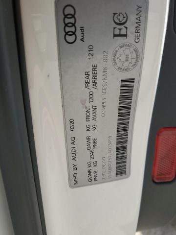 WAUB4CF57LA013499 - 2020 AUDI S5 PRESTIGE 白色 照片 14