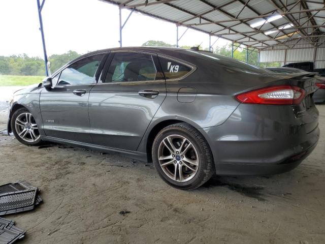 3FA6P0RU3FR109305 - 2015 FORD FUSION TITANIUM HEV GRAY photo 2