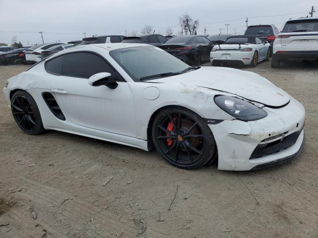 WP0AB2A86KS278407 - 2019 PORSCHE CAYMAN S WHITE photo 4