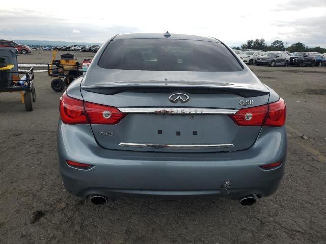 JN1BV7AR7EM703209 - 2014 INFINITI Q50 BASE 蓝色 照片 6