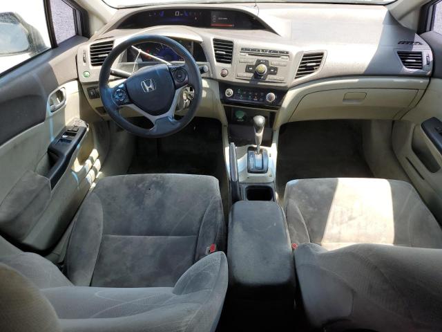 2HGFB2F51CH321033 - 2012 HONDA CIVIC LX SILVER photo 8