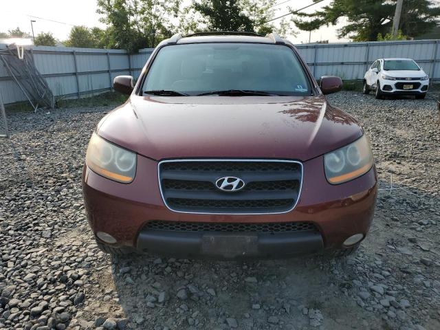 5NMSH73E69H251216 - 2009 HYUNDAI SANTA FE SE MAROON photo 5