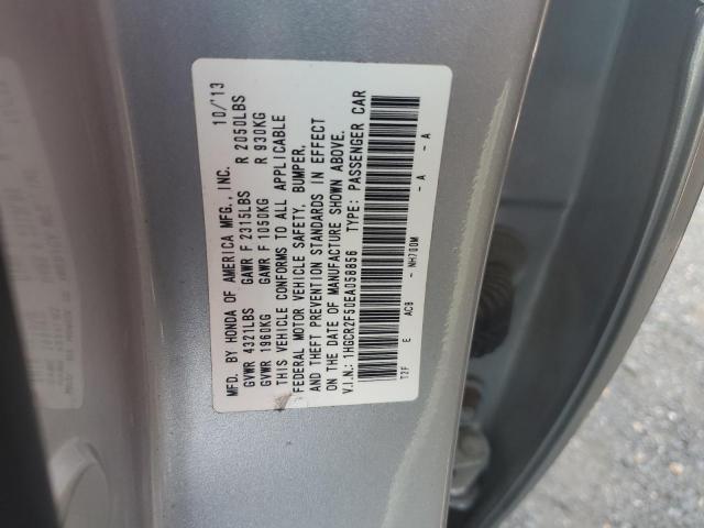 1HGCR2F50EA058856 - 2018 HONDA ACCORD SPORT Gümüş foto 13