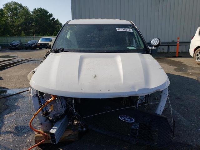 1FM5K8AW2MNA19686 - 2021 FORD EXPLORER POLICE INTERCEPTOR WHITE photo 5