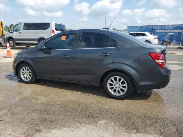 1G1JD5SB7J4103097 - 2018 CHEVROLET SONIC LT GRAY photo 2