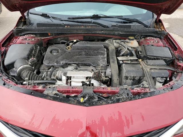 1G1ZD5ST8KF104082 - 2019 CHEVROLET MALIBU LT წითელი ფოტო 11