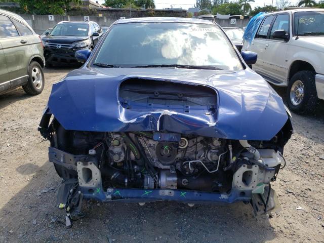 JF1VA1G61F9830614 - 2015 SUBARU WRX LIMITED BLUE photo 5