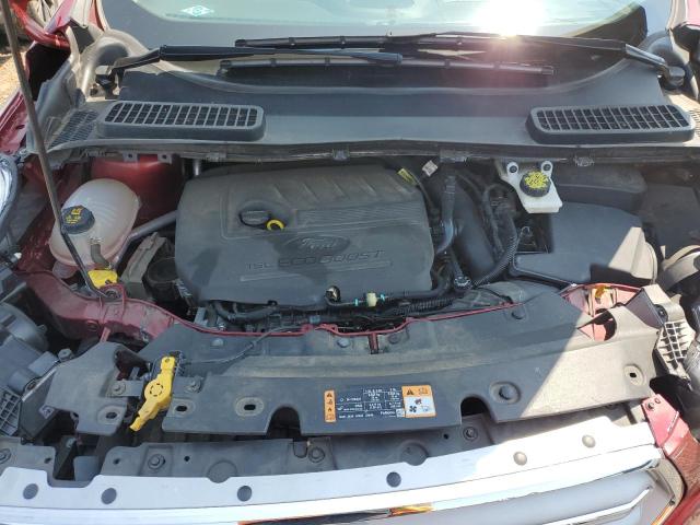 1FMCU9HD6JUC25087 - 2018 FORD ESCAPE SEL RED photo 12