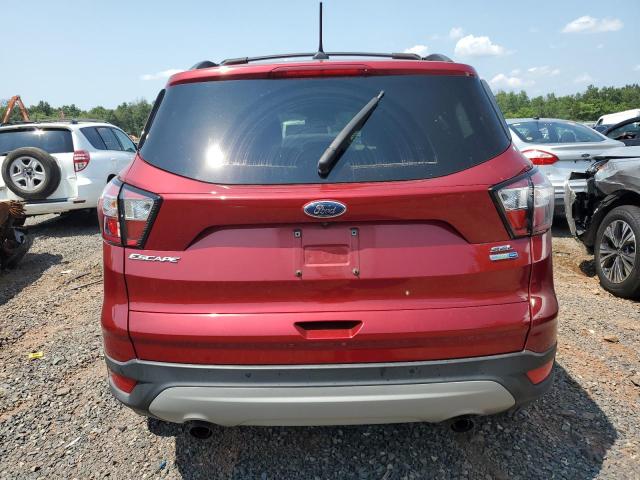 1FMCU9HD6JUC25087 - 2018 FORD ESCAPE SEL RED photo 6
