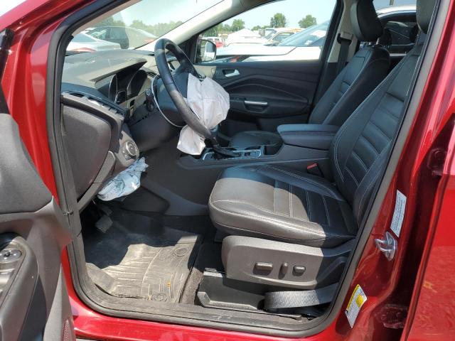 1FMCU9HD6JUC25087 - 2018 FORD ESCAPE SEL RED photo 7