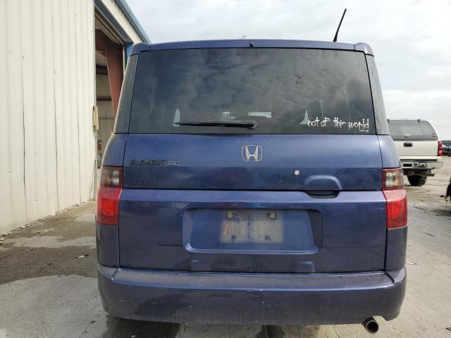 5J6YH18998L013466 - 2008 HONDA ELEMENT SC BLUE photo 6