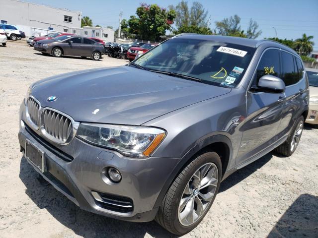 5UXWX7C57F0K33533 - 2015 BMW X3 XDRIVE35I GRAY photo 1