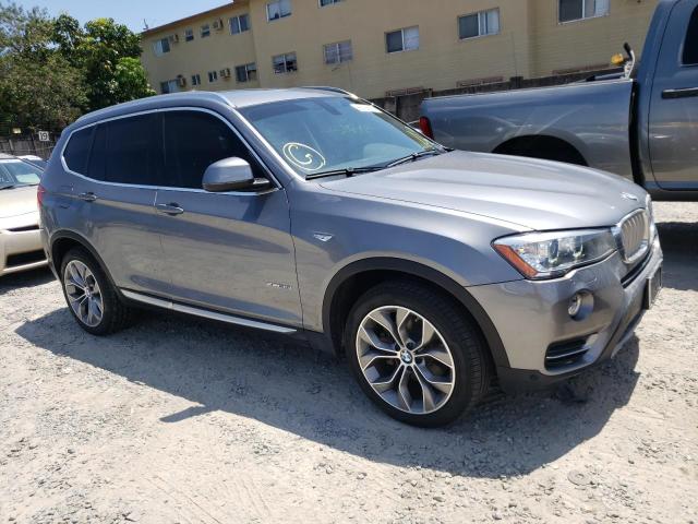 5UXWX7C57F0K33533 - 2015 BMW X3 XDRIVE35I GRAY photo 4