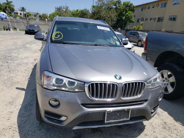 5UXWX7C57F0K33533 - 2015 BMW X3 XDRIVE35I GRAY photo 5