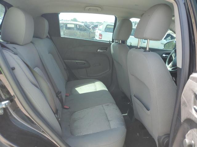 1G1JB6SH2C4132672 - 2012 CHEVROLET SONIC LS BLACK photo 10