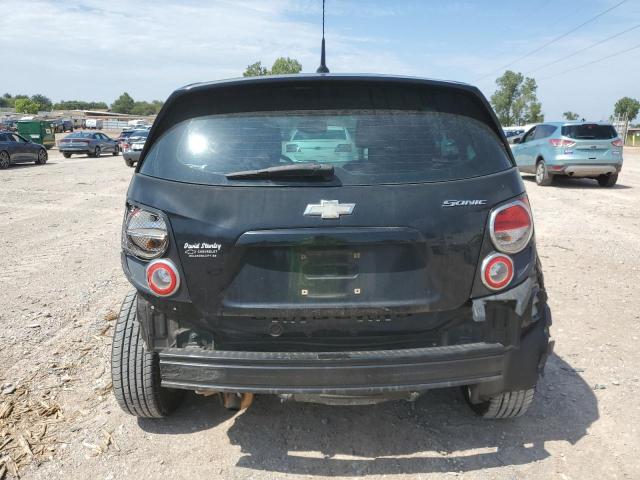1G1JB6SH2C4132672 - 2012 CHEVROLET SONIC LS BLACK photo 6