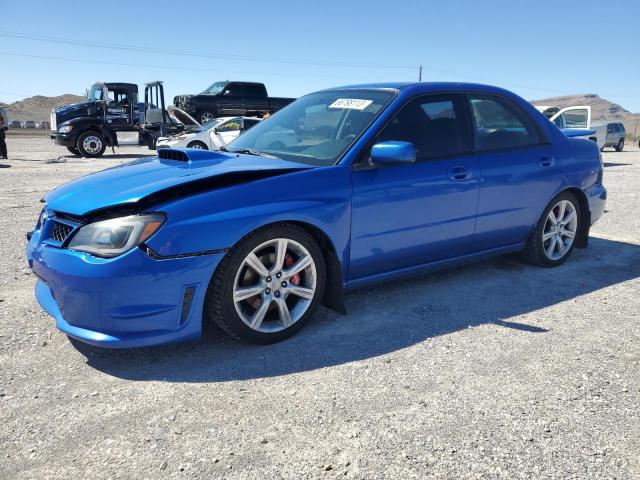 JF1GD79606G518506 - 2006 SUBARU IMPREZA WRX BLUE photo 1