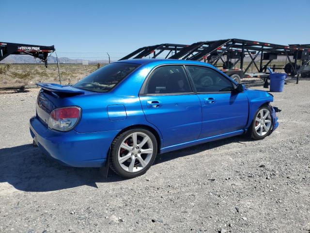 JF1GD79606G518506 - 2006 SUBARU IMPREZA WRX BLUE photo 3