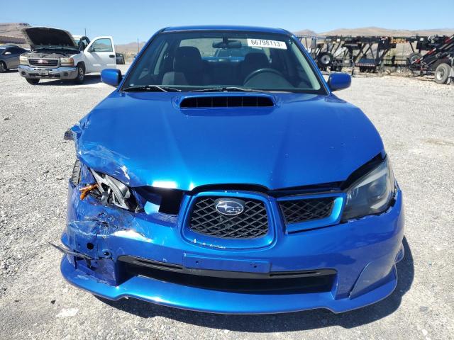 JF1GD79606G518506 - 2006 SUBARU IMPREZA WRX BLUE photo 5